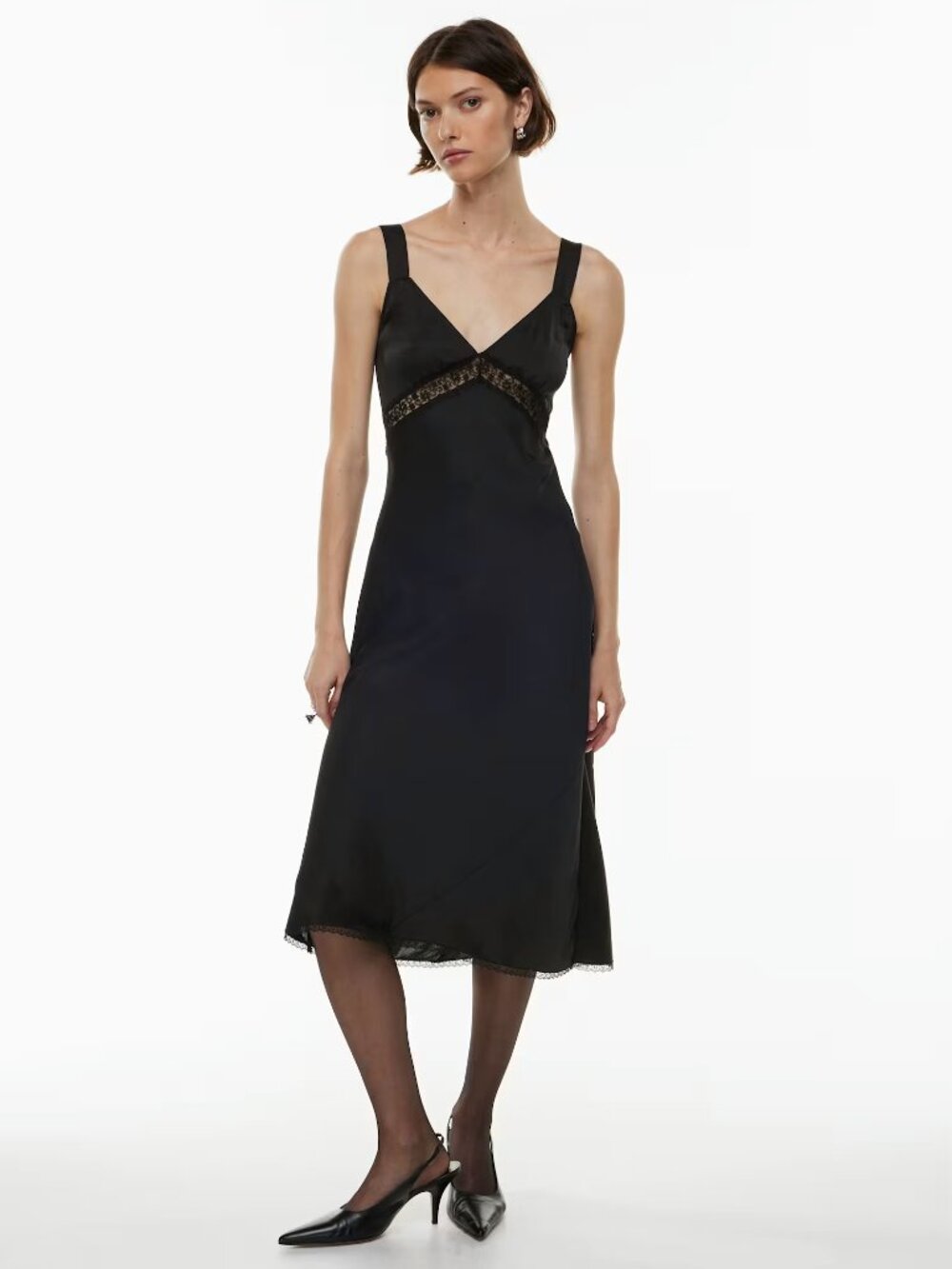 Aritzia Twilight Satin Dress
